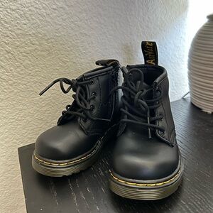 Dr Martens Infant 1460 Softy T Leather Lace Up Boots